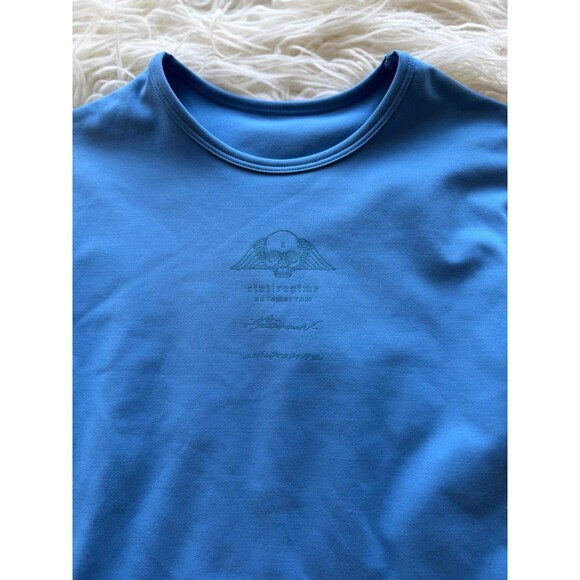 Civil Regime No Tomorrow Sofie Crop Tee Blue Size XS - Picture 4 of 11